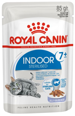 Royal Canin Indoor Sterilized 7+ (в желе, пауч)