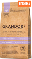 Grandorf Turkey & Brown Rice Adult Mini Breeds
