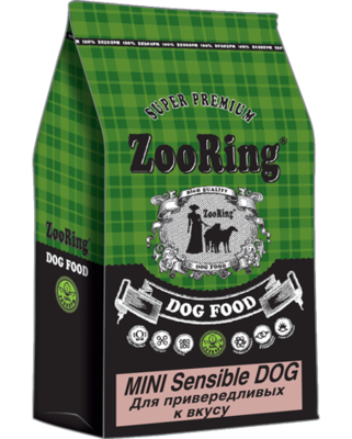 ZooRing Mini Sensible Dog для Привередливых к Вкусу
