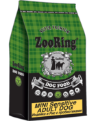 ZooRing Mini Sensitive Adult Dog Индейка и Рис с Пробиотиками