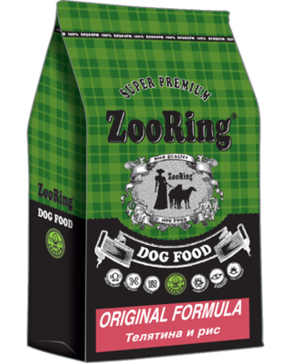 ZooRing Original Formula Телятина и Рис