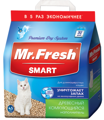 Mr. Fresh Smart Для Длинношерстных Кошек