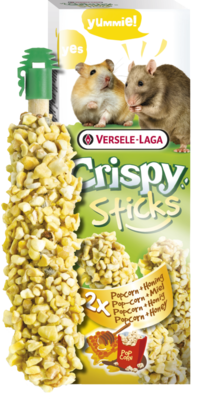Versele-Laga Crispy Sticks Popcorn + Honey для Хомяков и Крыс