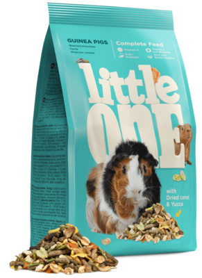 Little One Guinea Pigs with Dried Carrot & Yucca