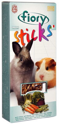 Fiory Sticks Палочки с Овощами для Кроликов и Морских Свинок