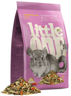Little One Chinchillas with Yucca & Dried Apple