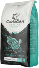 Canagan Dental for Dogs Grain Free Free Ran Turkey All Breeds