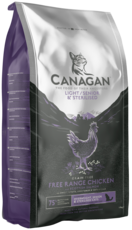 Canagan for Cats Light/Senior & Sterilised Grain Free Free Range Chicken and Scottish Salmon