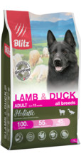 Blitz Holistic Lamb & Duck Adult All Breeds