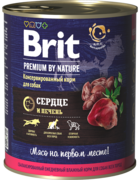 Brit Premium by Nature Сердце и печень (банка)