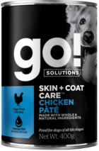 go! Skin + Coat Care Chicken Pate for Dog (банка)