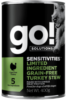 go! Sensitivities Limited Ingredient Grain-Free Turkey Stew for Dog (банка)