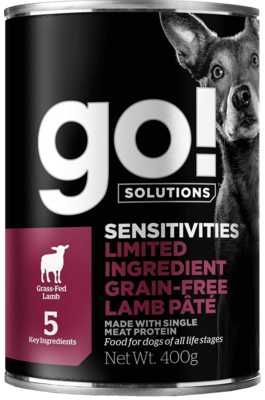 go! Sensitivities Limited Ingredient Grain-Free Lamb Pate for Dog (банка)
