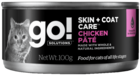 go! Skin + Coat Care Chicken Pate for Cat (банка)