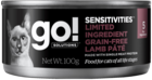go! Sensitivities Limited Ingredient Grain-Free Lamb Pate for Cat (банка)