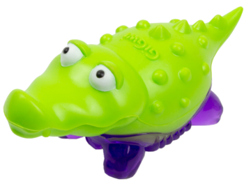 GiGwi Игрушка для маленьких собак Крокодильчик с пищалкой SUPPA PUPPA
