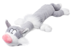 GiGwi Игрушка для собак Кот с пищалками PLUSH FRIENDZ