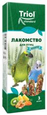 Тriol Standard Лакомство для птиц Ассорти (уп. 3 шт)