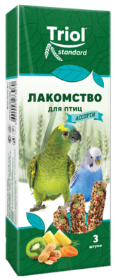 Тriol Standard Лакомство для птиц Ассорти (уп. 3 шт)