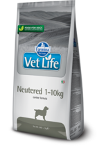 Vet Life Neutered 1-10kg for Dogs