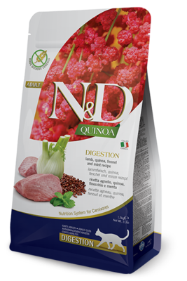 N&D Quinoa Adult Digestion Lamb, Quinoa, Fennel and Mint Recipe