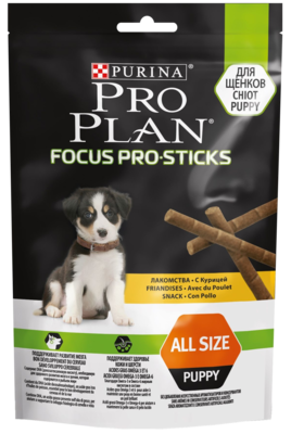 Pro Plan Focus Pro-Sticks All Size Pappy с Курицей