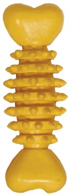 Triol Игрушка для собак из ц/литой резины "Кость шипованная"