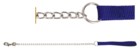Triol Поводок-цепь с нейлоновой ручкой