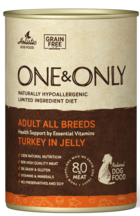 One&Only Adult All Breeds Turkey in Jelly (банка)