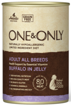 One&Only Adult All Breeds Buffalo in Jelly (банка)