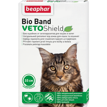 beaphar Bio Band VETO Shield Био ошейник от эктопаразитов для кошек и котят