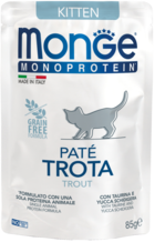Monge Monoprotein Kitten Pate Trota (пауч)