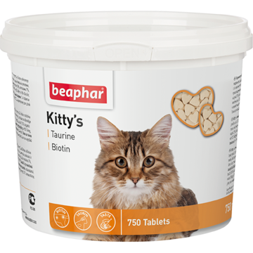 beaphar Kitty's Taurine Biotine Кормовая добавка с биотином и таурином для кошек