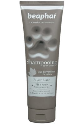 beaphar Shampooing Pelage blanc шампунь для собак светлых окрасов
