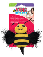 KONG игрушка для кошек Better Buzz Пчела, хрустит, с кошачьей мятой