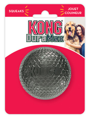 KONG игрушка для собак DuraMax Мячик, с пищалкой