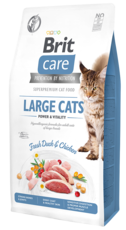 Brit Care Large Cats Power & Vitality Fresh Duck & Chicken