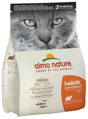 Almo Nature Holistic Maintenance with Fresh Oily Fish Adult Cat