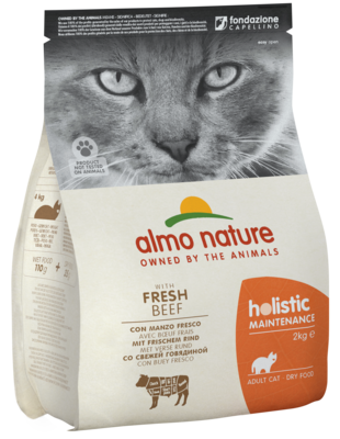 Almo Nature Holistic Maintenance with Fresh Beef Adult Cat