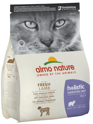 Almo Nature Holistic Digestive Help with Fresh Lamb Adult Cat