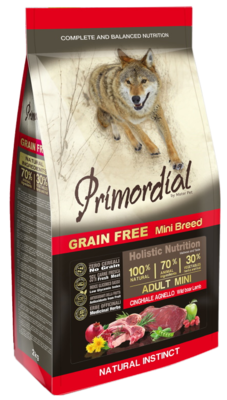 Primordial Grain Free Adult Mini Wild Board Lamb