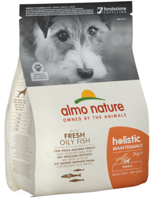 Almo Nature with Fresh Oily Fish Holistic Maintenance Small Adult Dog