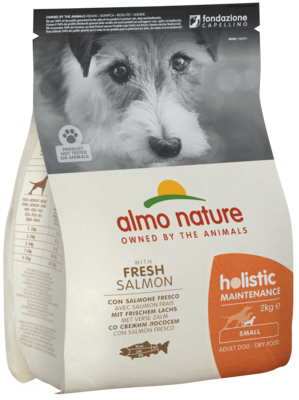 Almo Nature with Fresh Salmon Holistic Maintenance Small Adult Dog