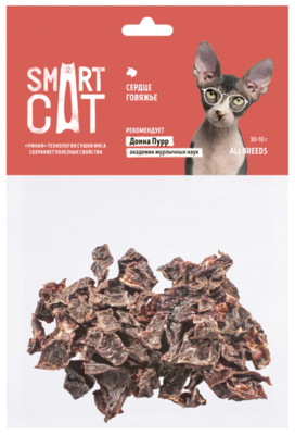 Smart Cat Сердце Говяжье