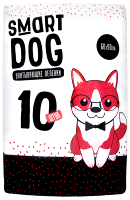 Smart Dog Впитывающие Пелёнки (упаковка 10 шт)