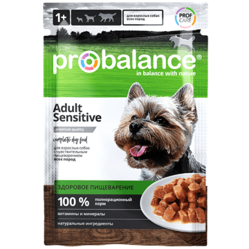 probalance Adult Sensitive для собак (пауч)
