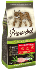 Primordial Grain Free Cat Urinary Turkey Herring