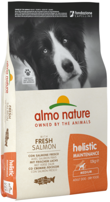 Almo Nature with Fresh Salmon Holistic Maintenance Medium Adult Dog