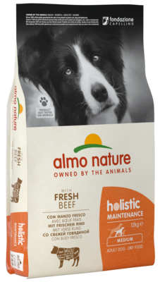 Almo Nature with Fresh Beef Holistic Maintenance Medium Adult Dog