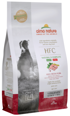 Almo Nature HFC 100% Fresh Pork Longevity Medium & Large